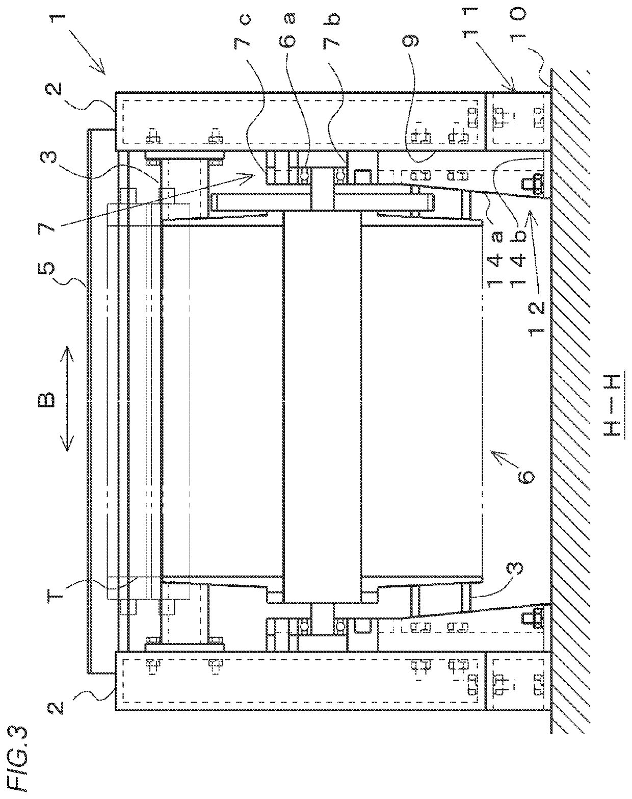 Frame structure of loom