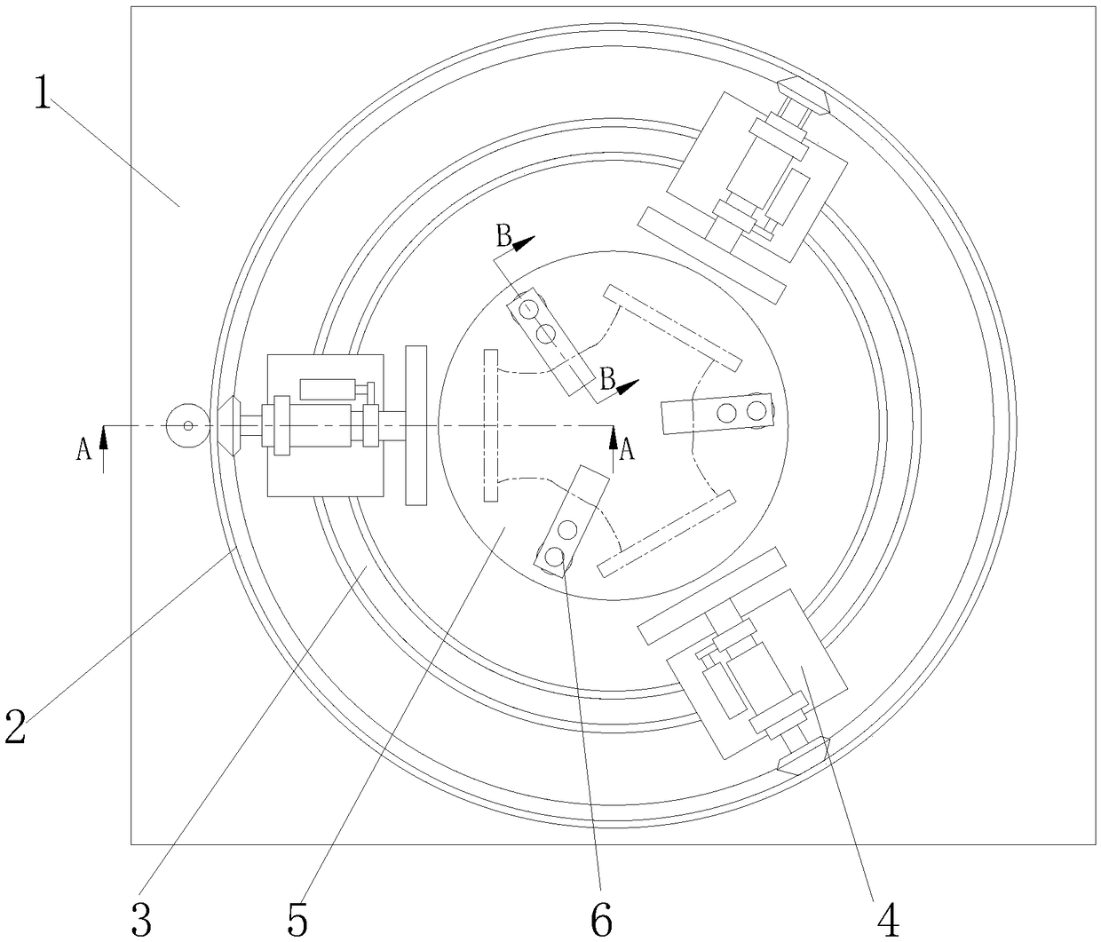 Machining position-adjustable valve body grinding device