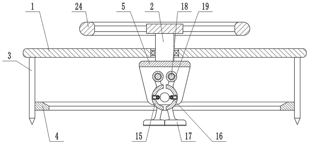 Sand paving device in road texture depth detection