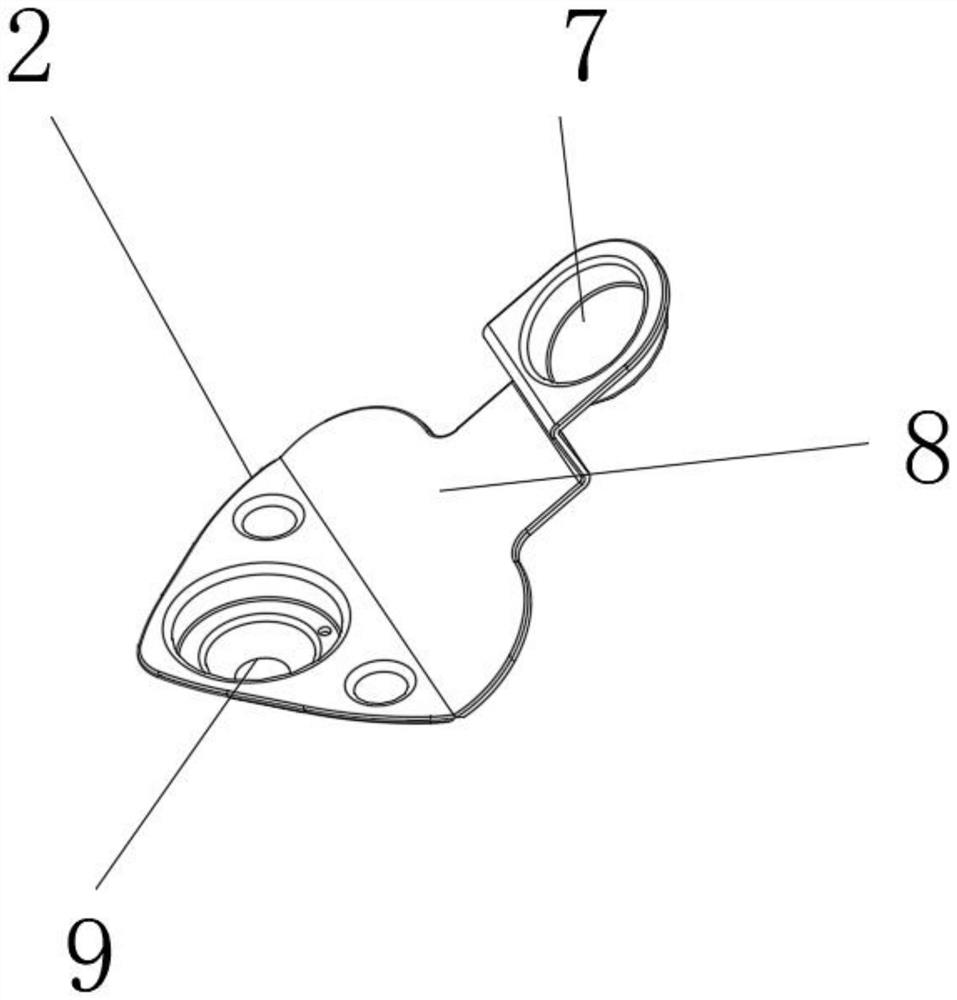 Leakage-proof heart-shaped cup cover