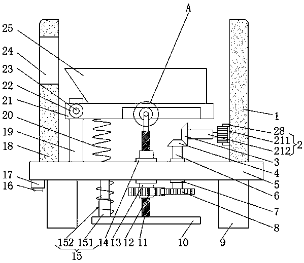 Metallurgical device convenient for material pouring