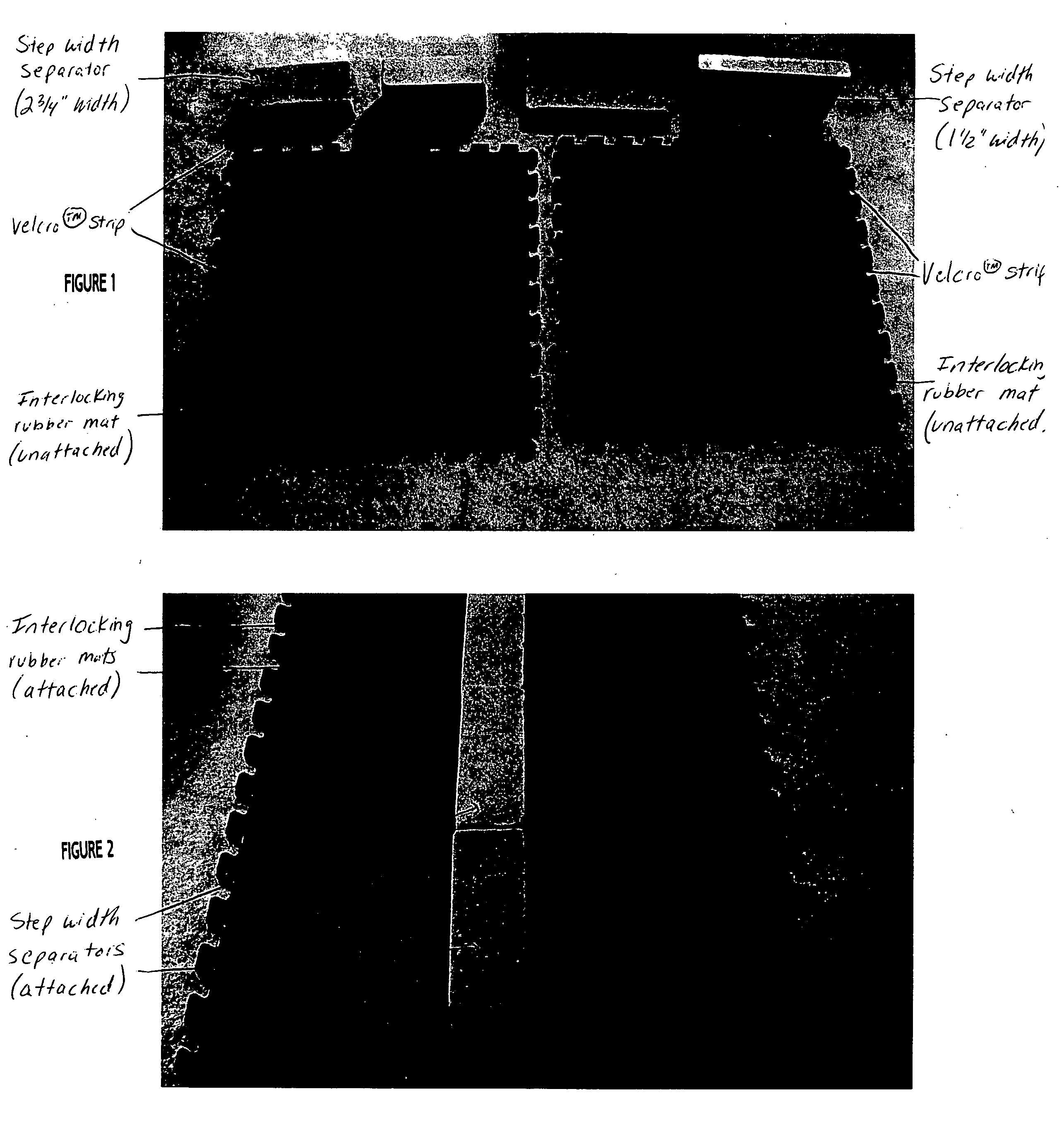 Step width increaser