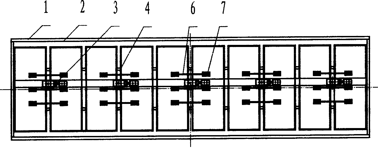 Reciprocal counter-weight lifting type stereo garage