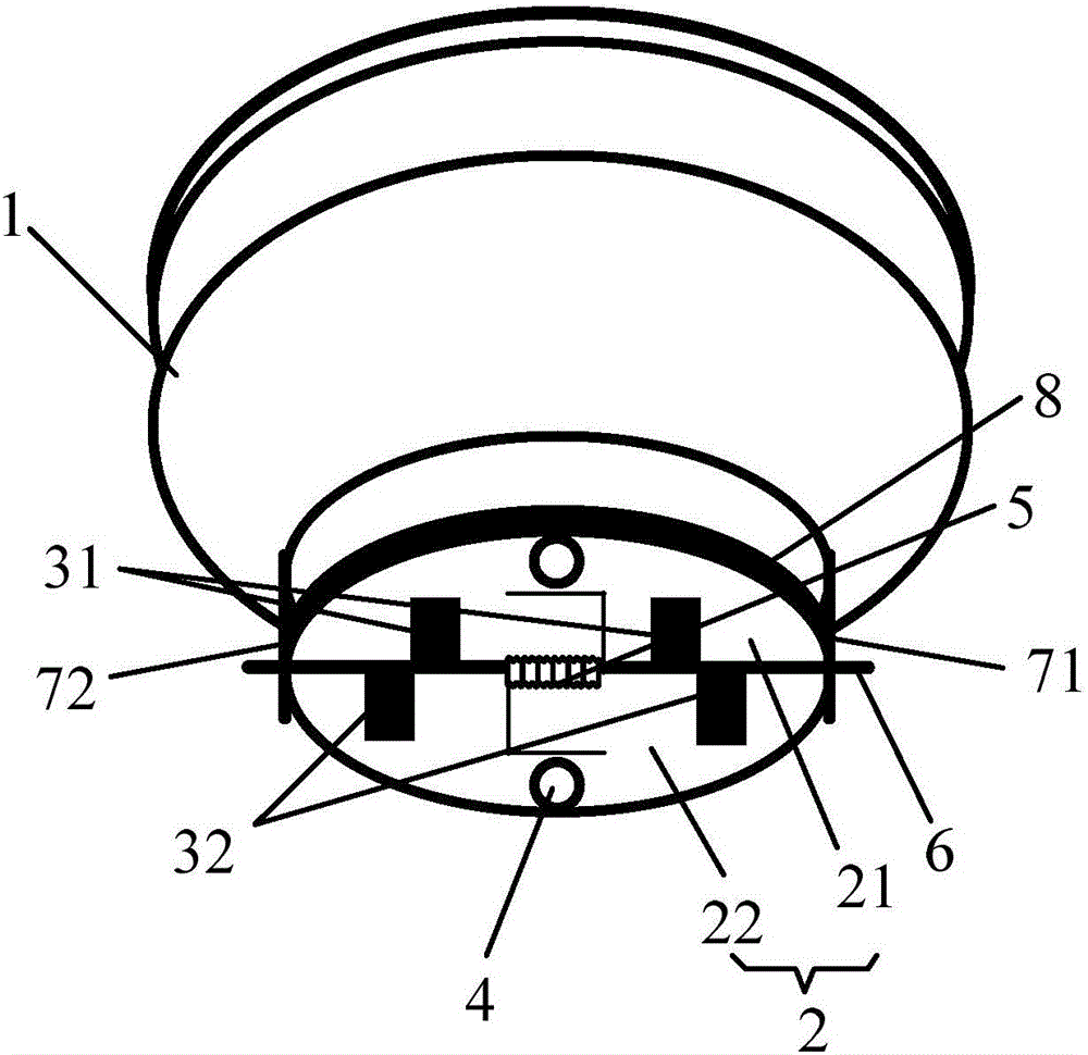 Mining automobile dust cup