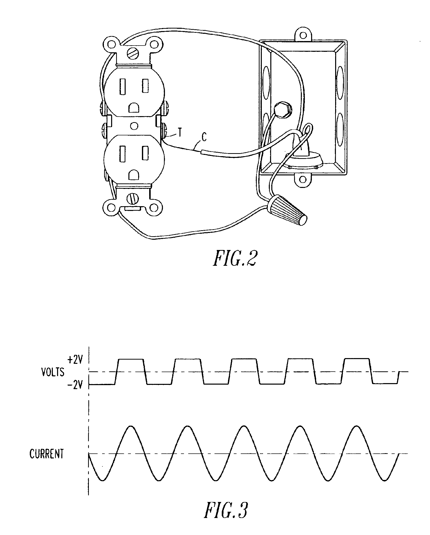 Test apparatus for power circuits of an electrical distribution device