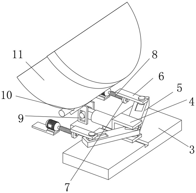 Anhydrous stemming stirring equipment with anti-sputtering function and use method