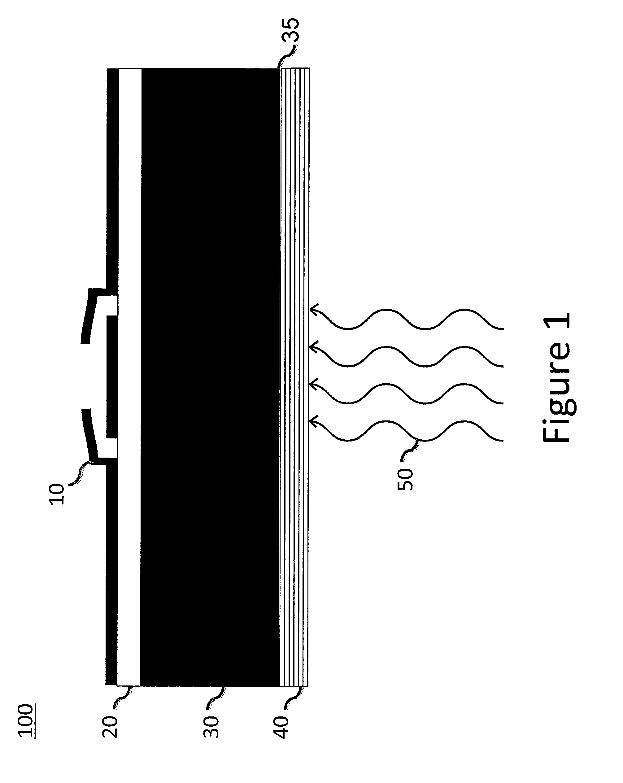 Solid state back-illuminated photon sensor