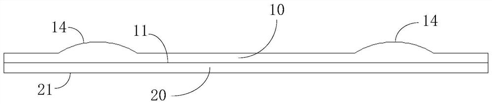 Collar pressing die, collar sewing equipment and collar sewing method