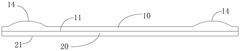 Collar pressing die, collar sewing equipment and collar sewing method