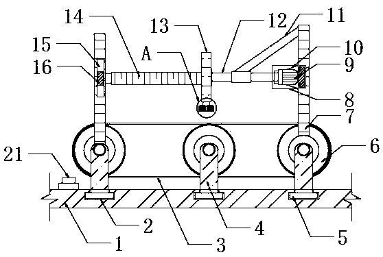 Marking device for mechanical automatic soap production