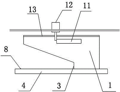 Molding compound loading device with capability of alarming