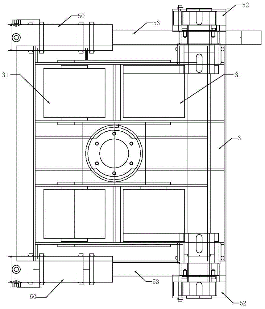 The overall translation device of the building with self-propelled function