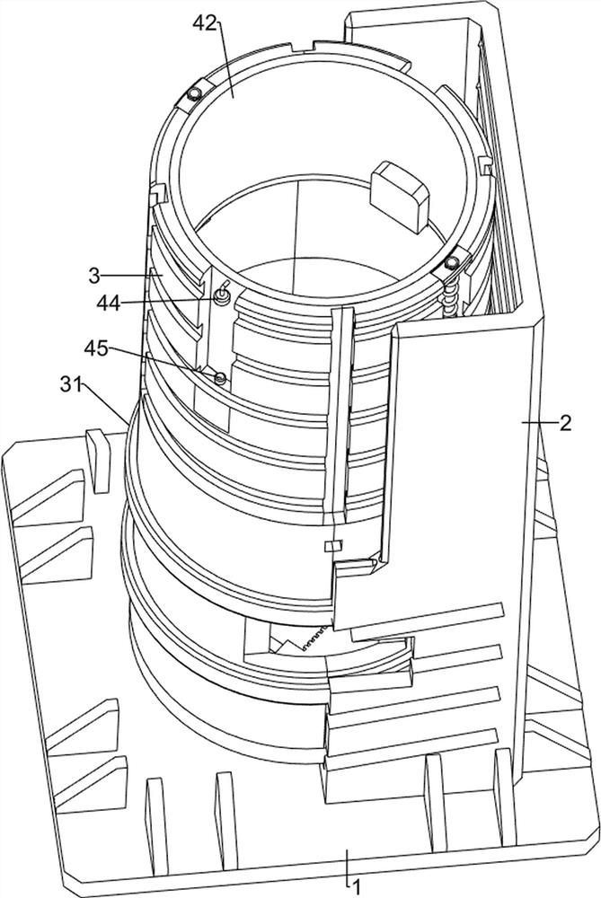 Liquid radioactive waste treatment equipment capable of reducing storage space