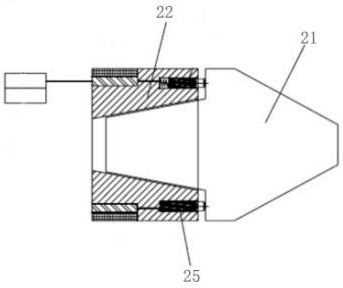 A CNC machine tool electric spindle tool holder fixture with digital twin system