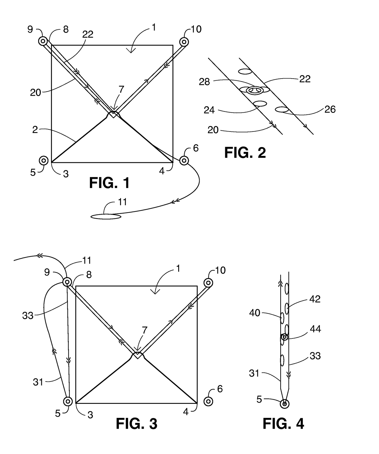 Modified end face panel for a flexible insert for a container and tensioning method