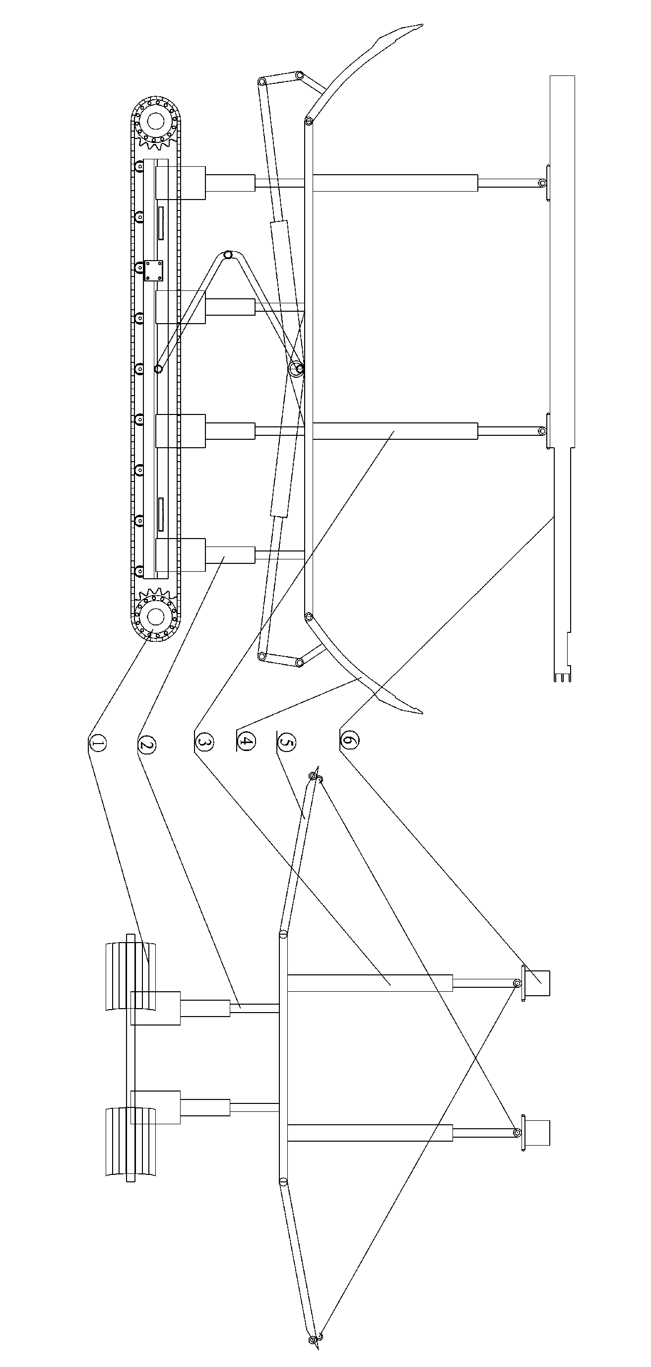 Integrative machine for transshipping and supporting gangues in tunnel of coal mine