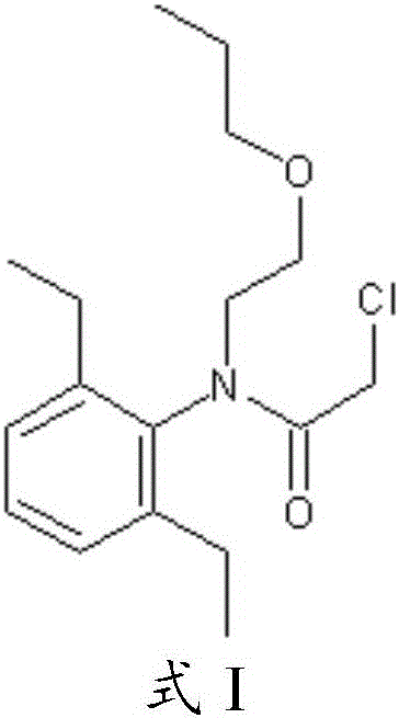 Herbicide used for paddy rice and application and preparation method thereof