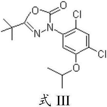 Herbicide used for paddy rice and application and preparation method thereof