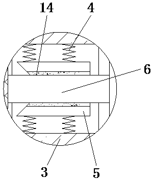 Airing device for automatically turning over corn