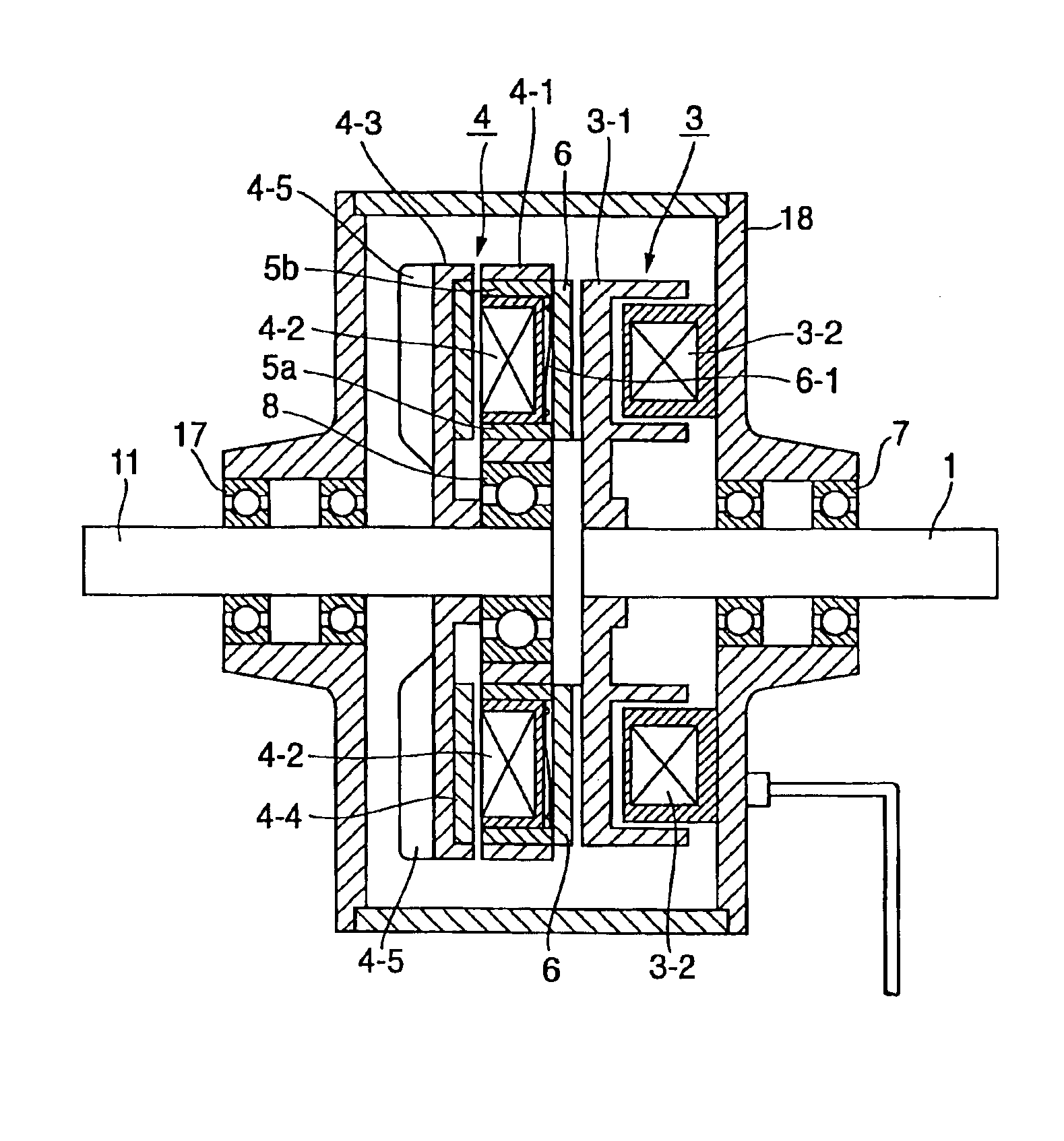 Magnet type clutch device or magnet type fan clutch device