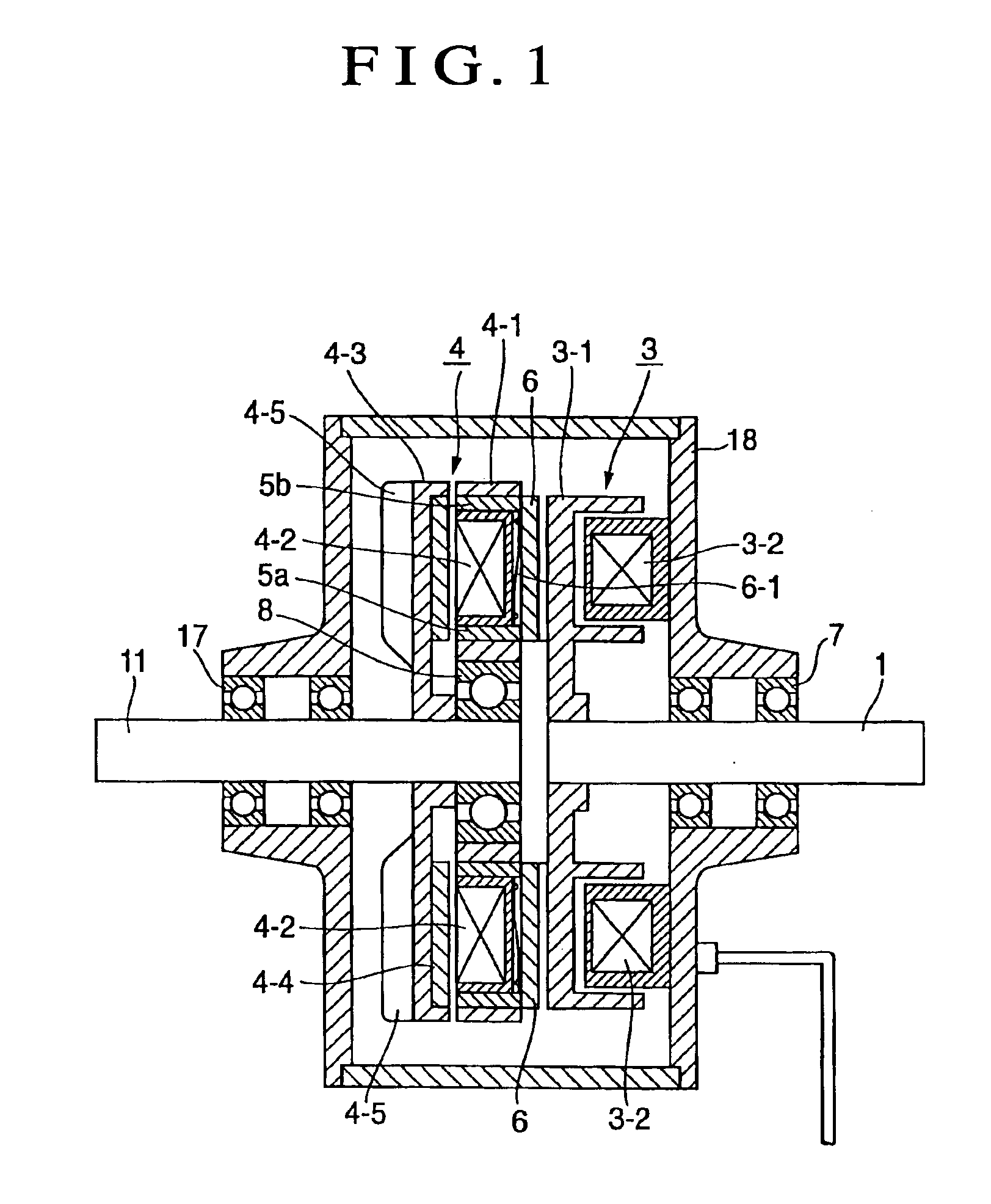 Magnet type clutch device or magnet type fan clutch device