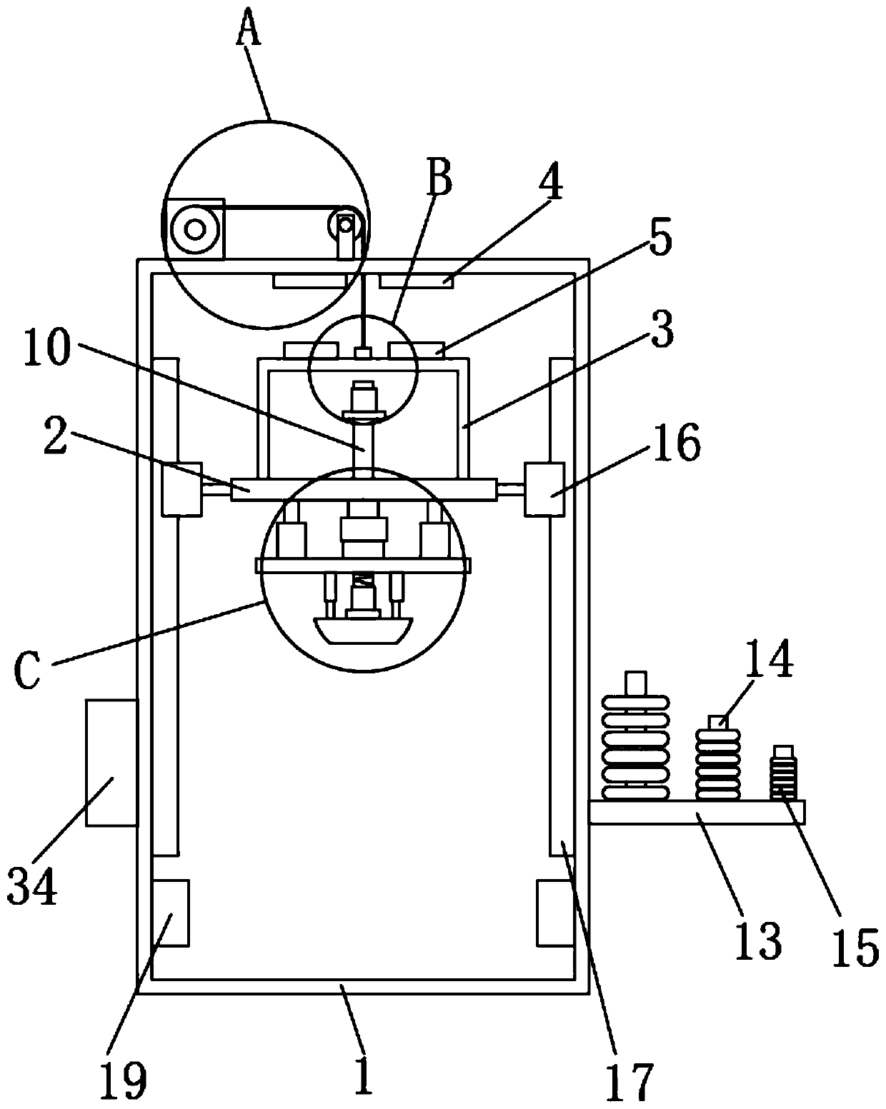 Device and method for testing impact resistance of plastic pipe