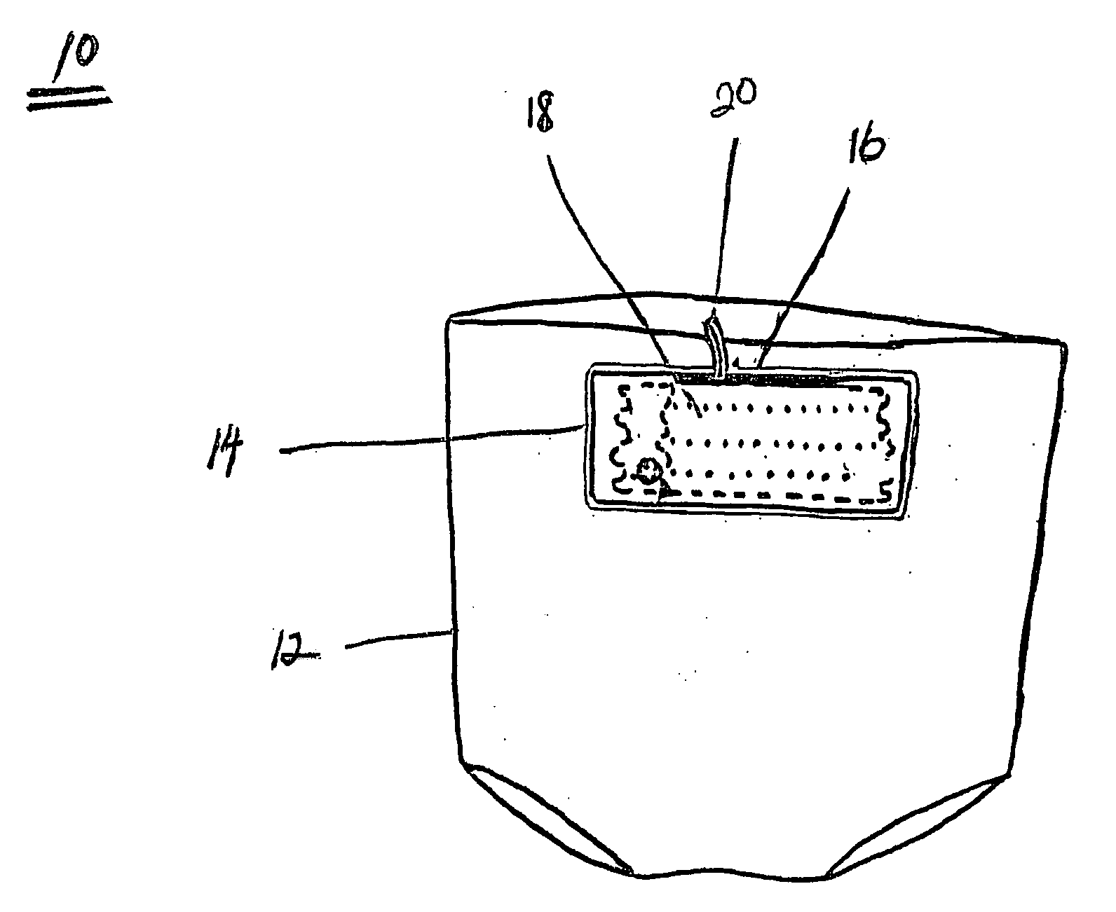 Sanitary/hygienic products with individual disposal system