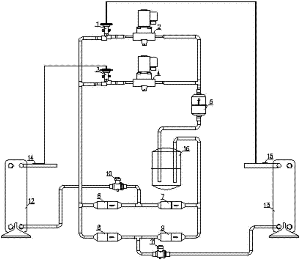 Throttling system for refrigeration and heating