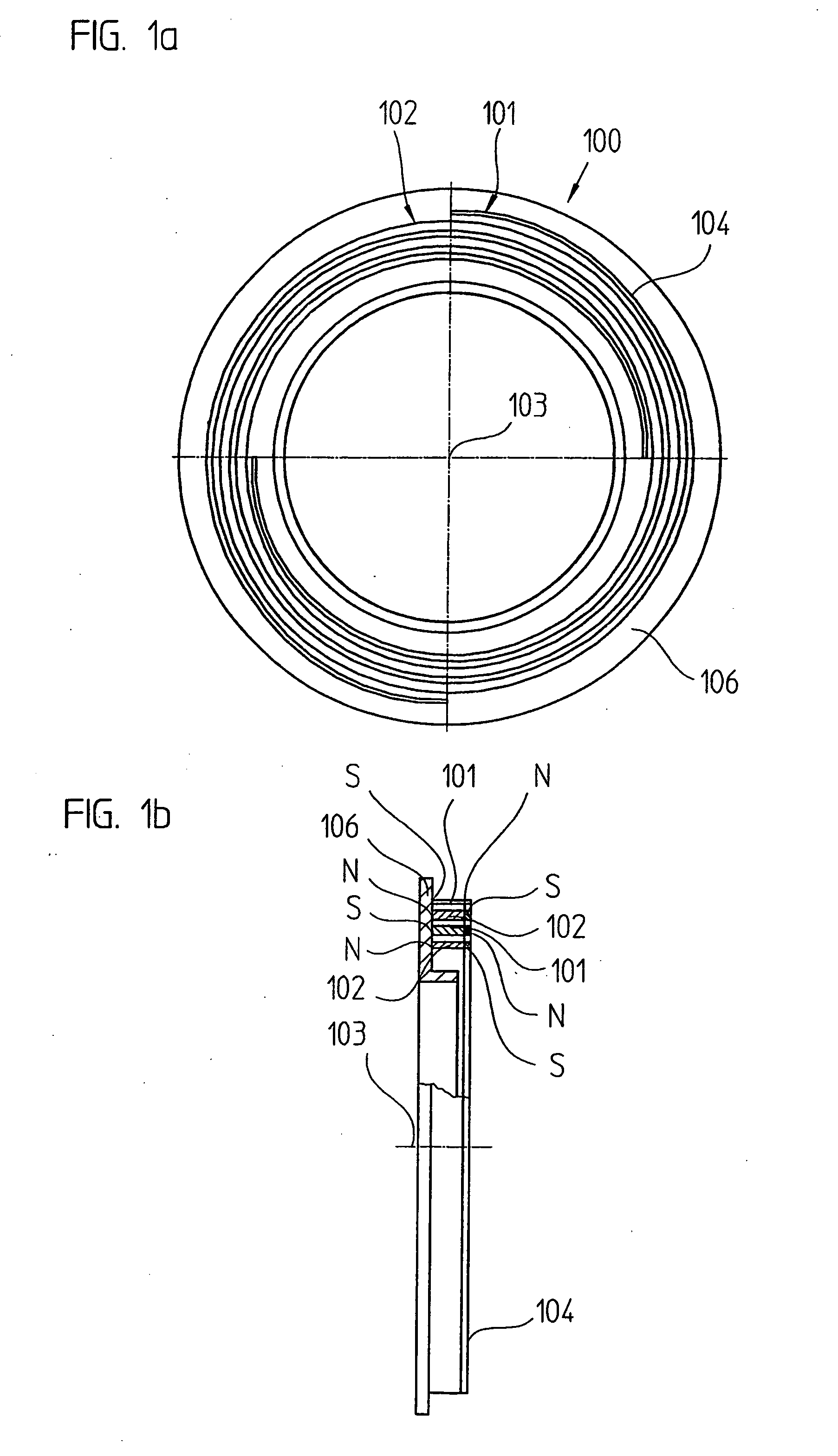 Gear mechanism and a rotary encoder equipped with this gear mechanism