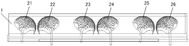 Control method for air supply through air guiding structure of air conditioner