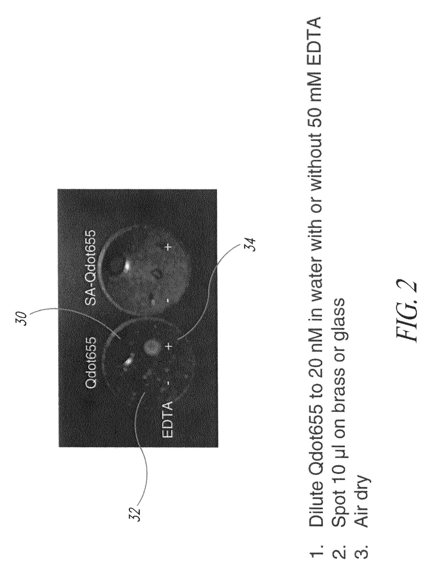 Prevention of quantum dot quenching on metal surfaces