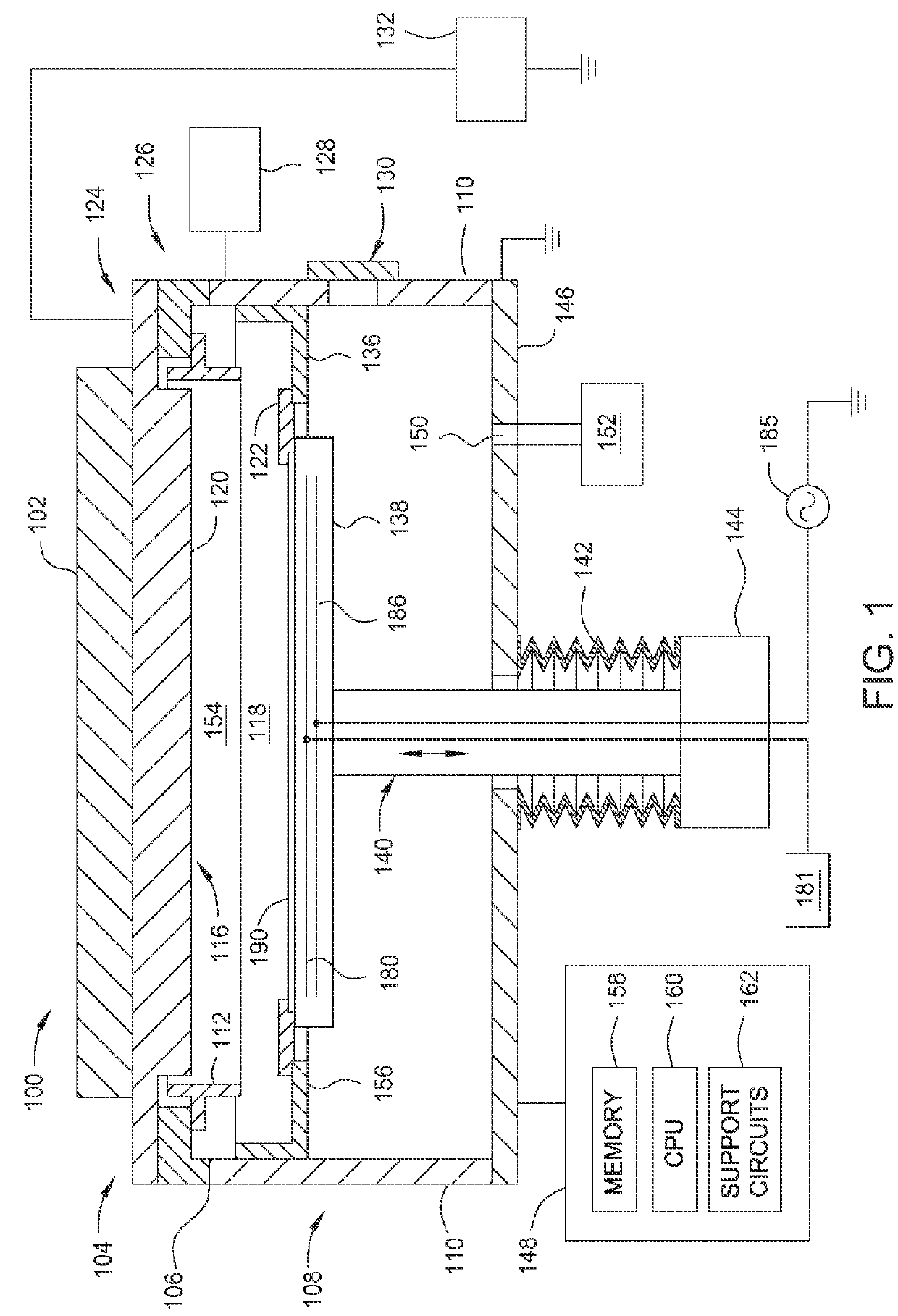 High power impulse magnetron sputtering process to achieve a high density high sp3 containing layer