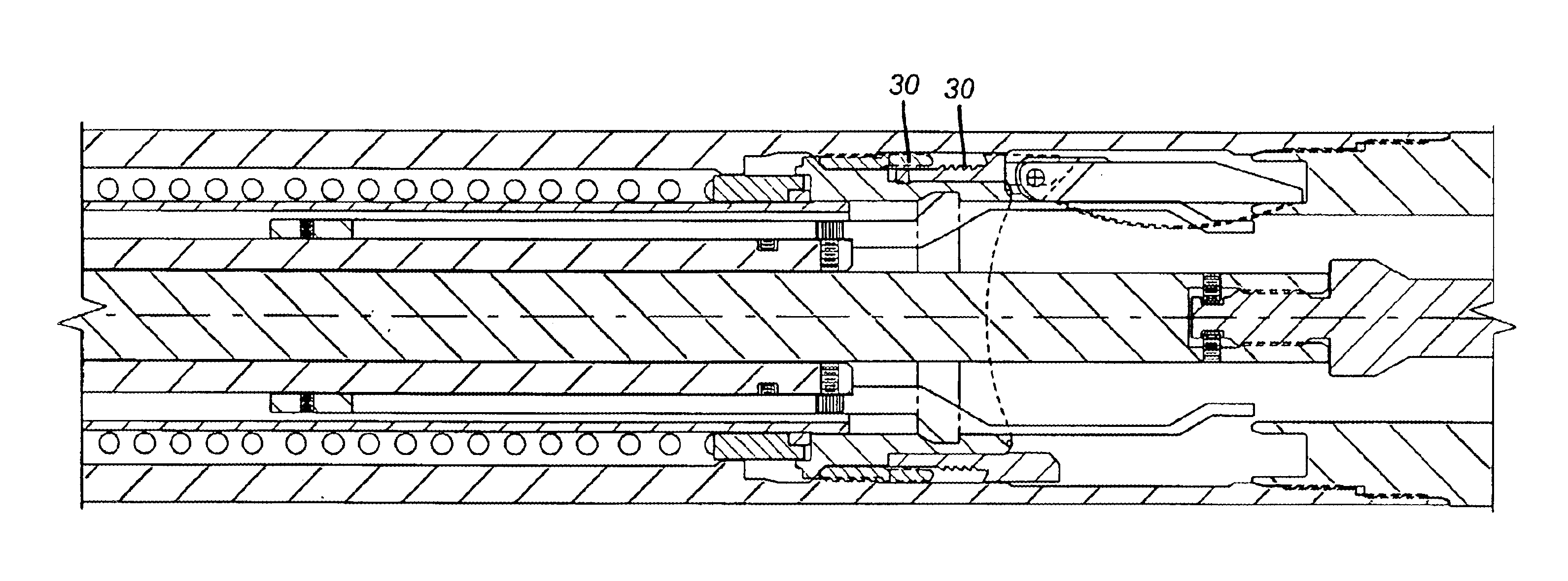 Lock open and control system access apparatus and method for a downhole safety valve