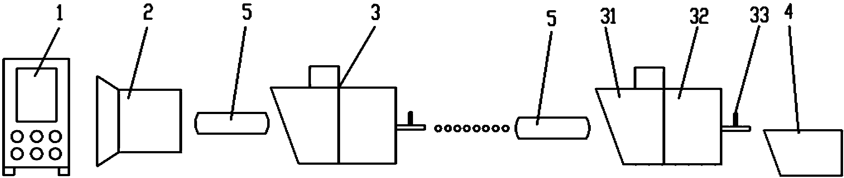 Cashmere opening and carding line production system and process thereof