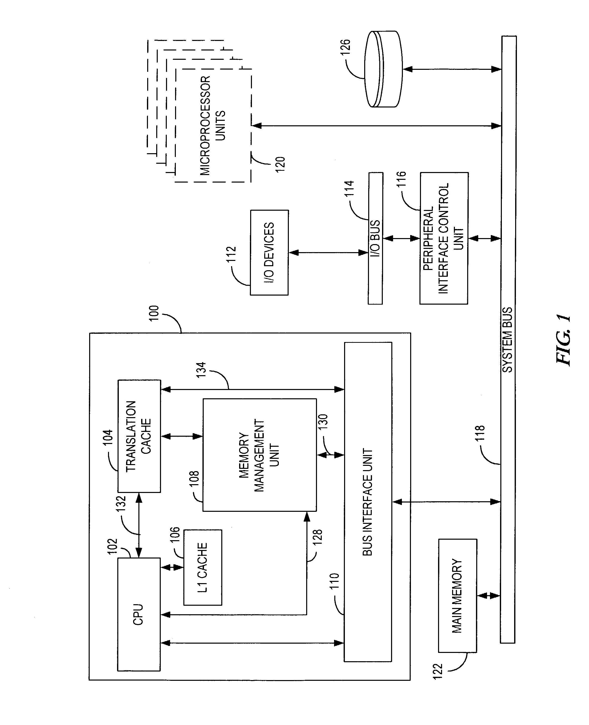 Method and system for relative address translation