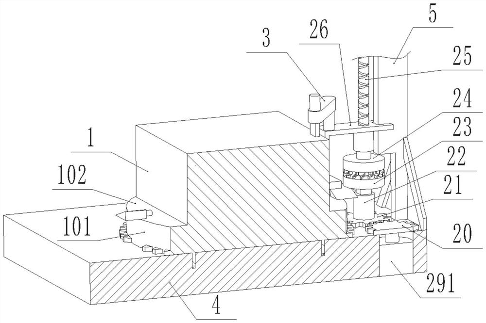 A welding platform for the production of enclosure columns