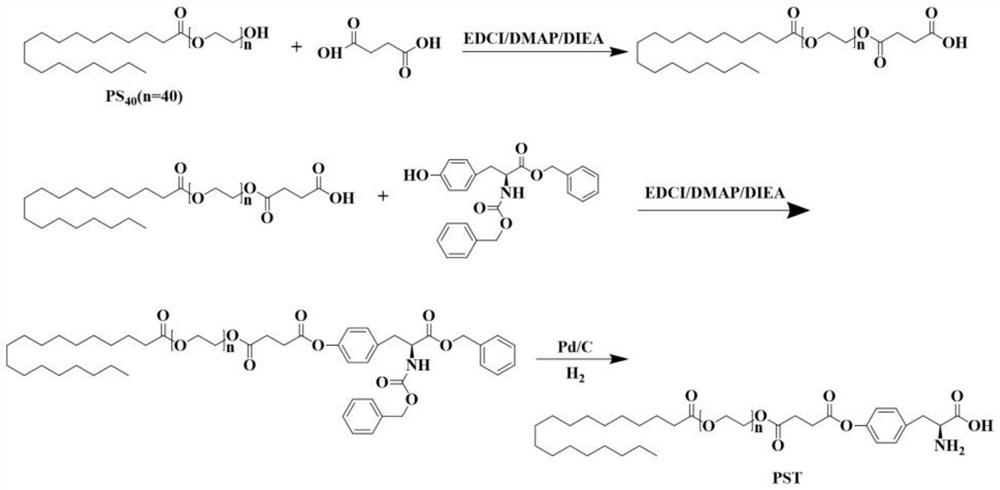 Preparation method of novel nano preparation capable of treating brain glioma