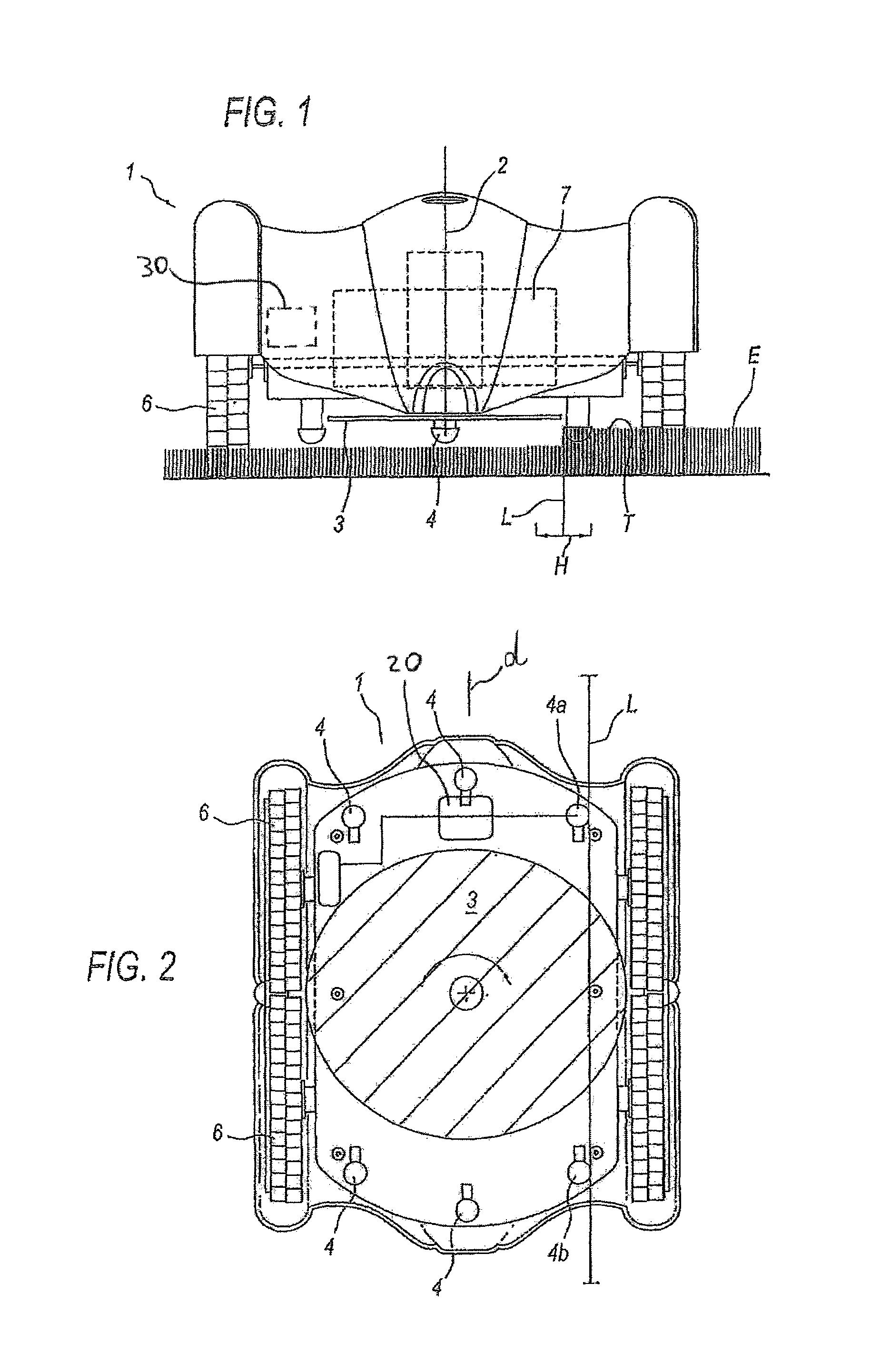 Autonomous lawn mower with recharge base