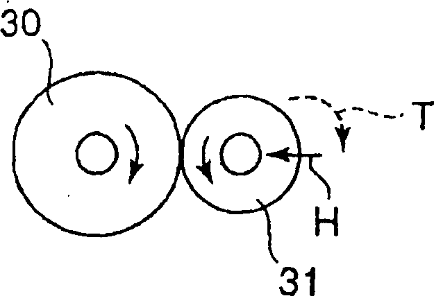 Paper taking-out device