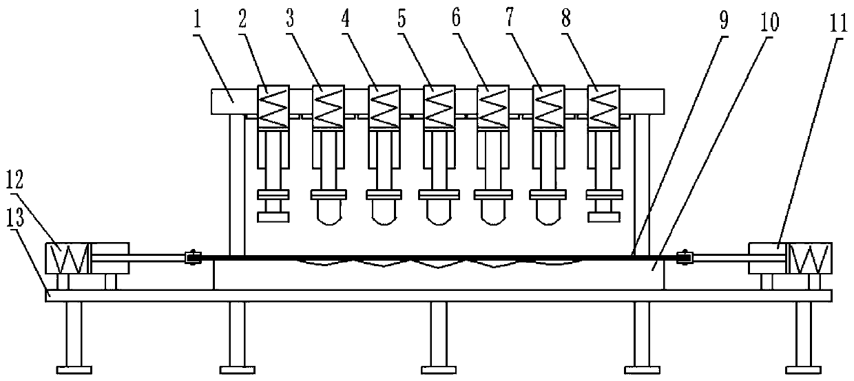 Plate severe deforming device and process thereof