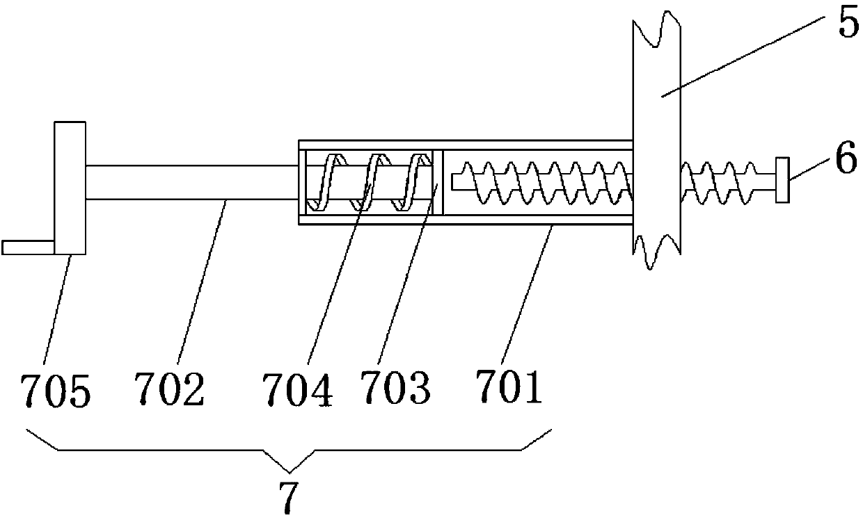 Plate shearing machine material guiding plate structure