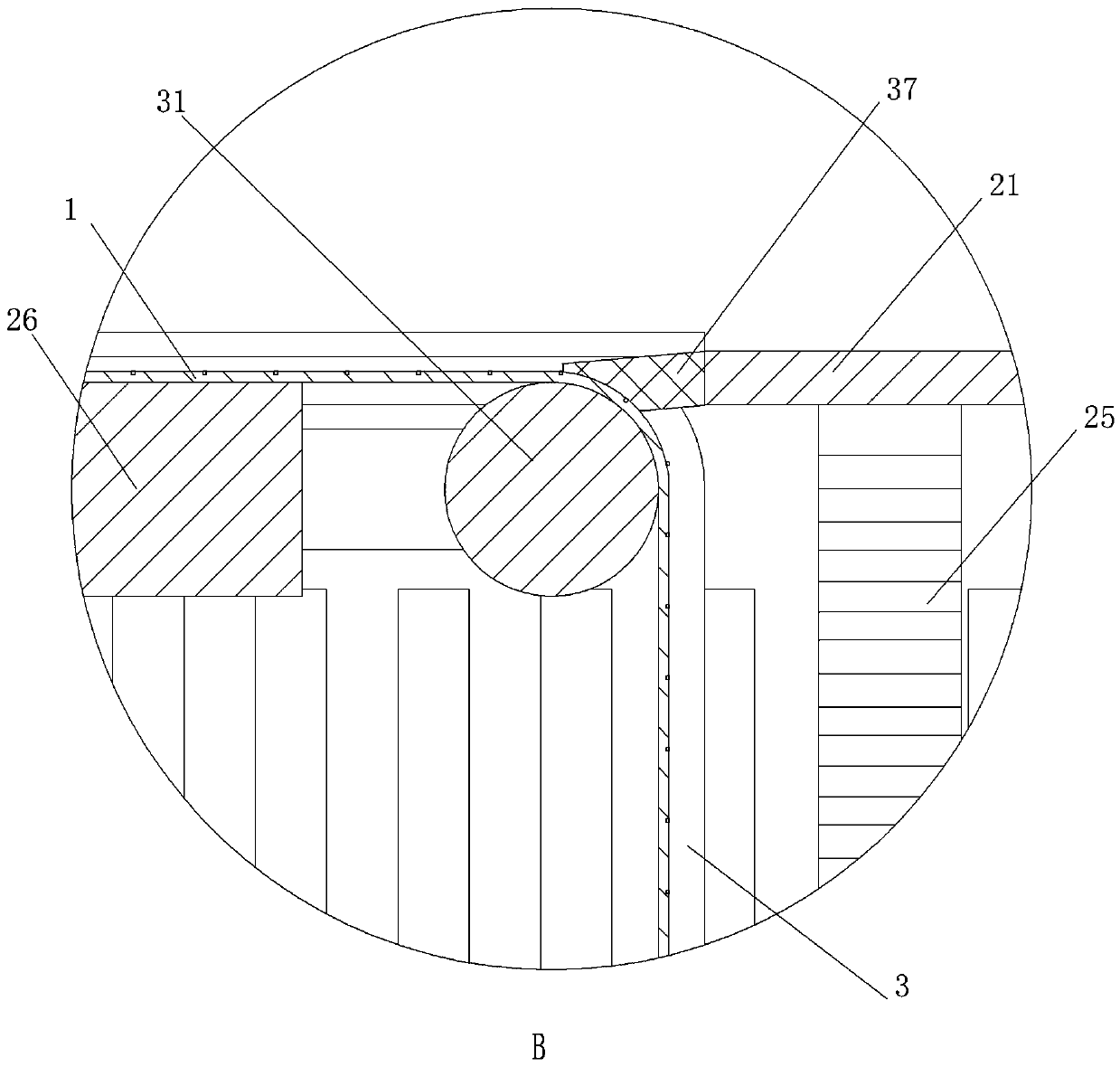 Water writing cloth with embedded conductive metal wires and calligraphy writing table capable of automatically stopping drying