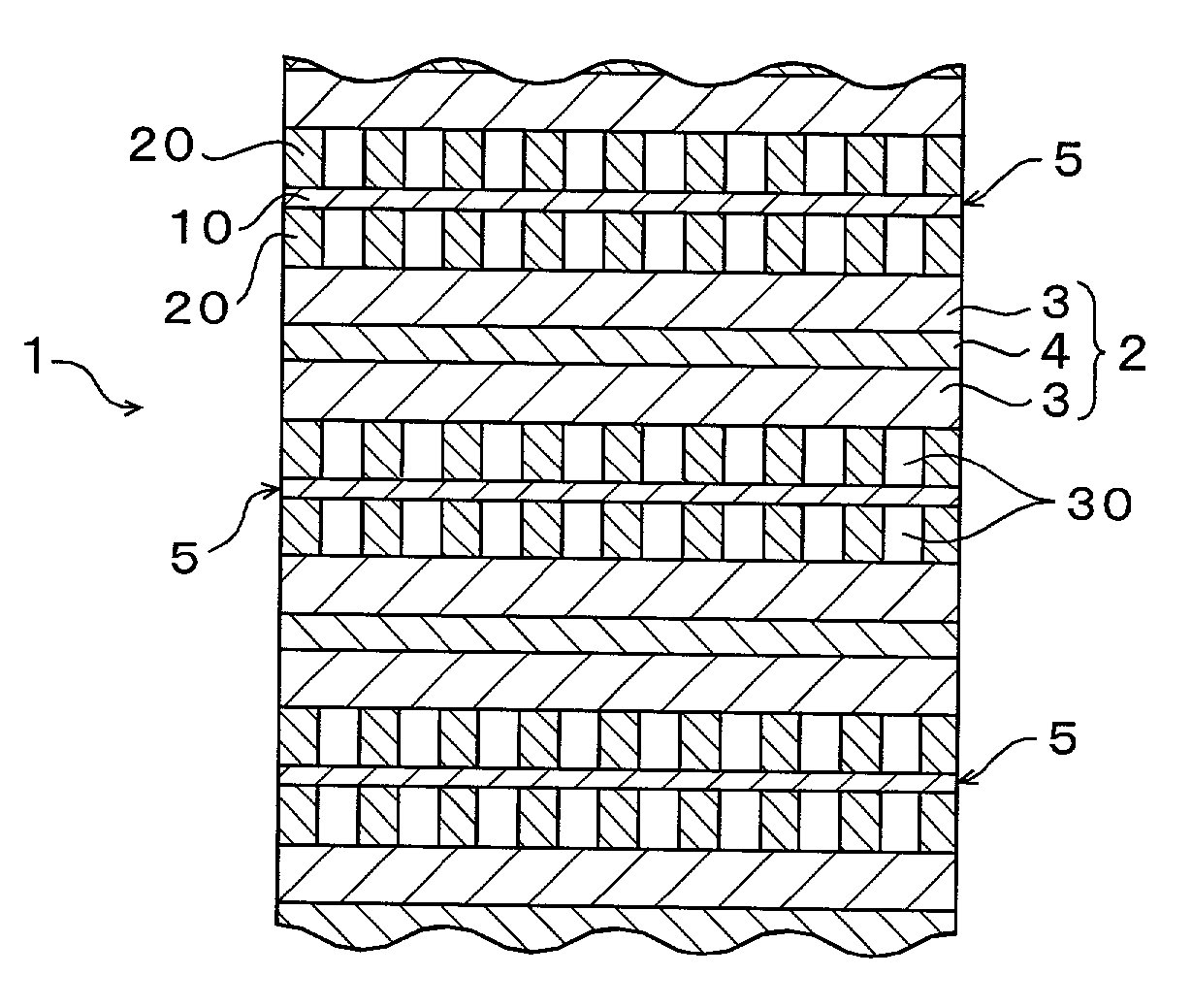 Separator for fuel cell