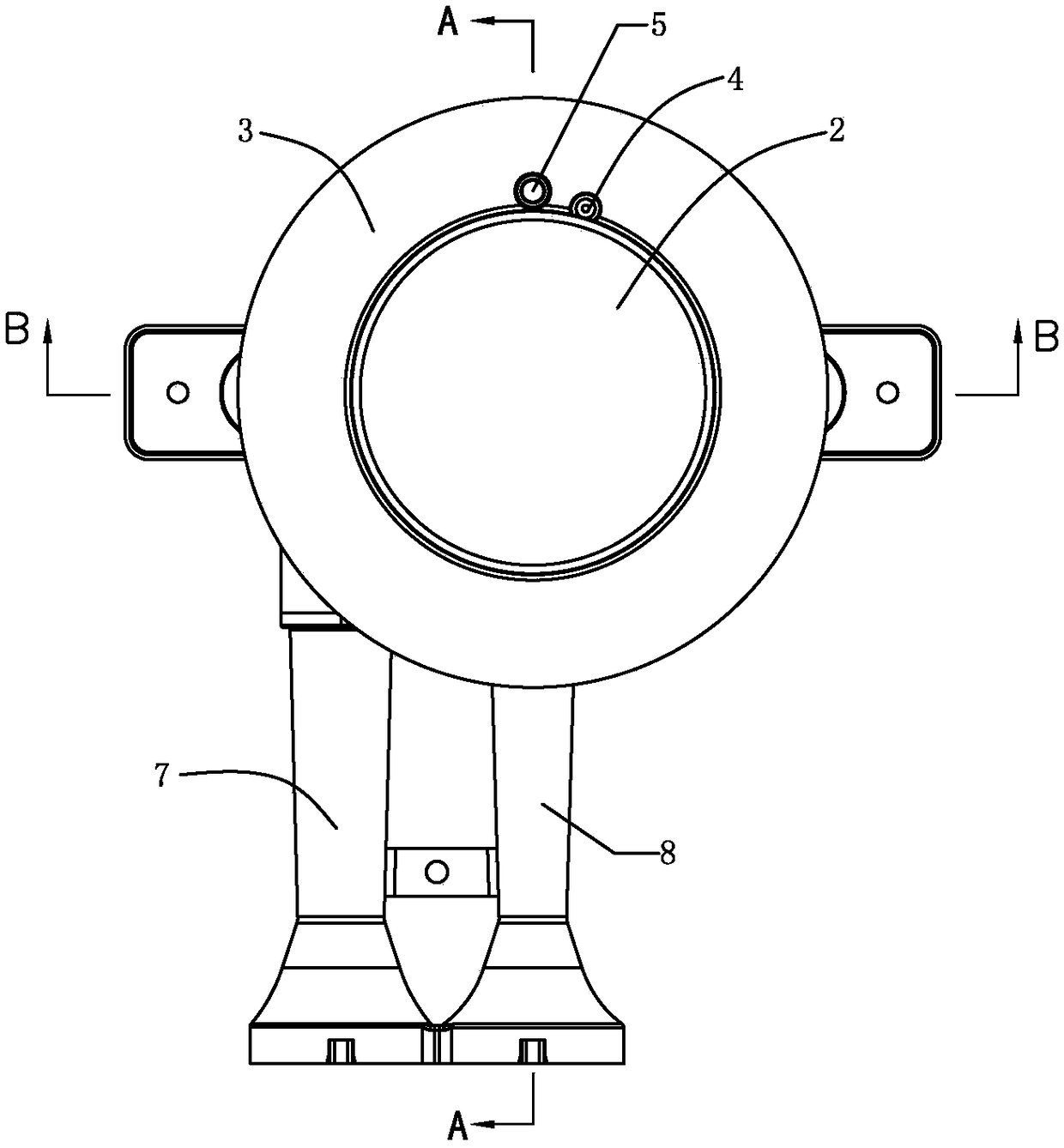 Dual-ring fire cooker burner