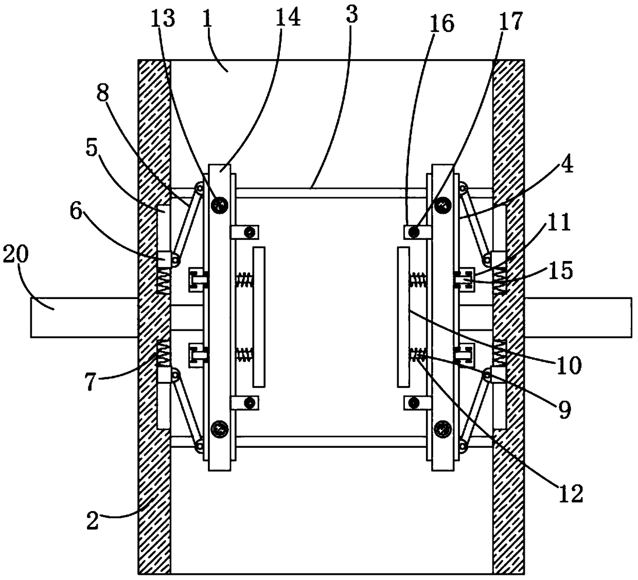 Plate engraving machine fixing device