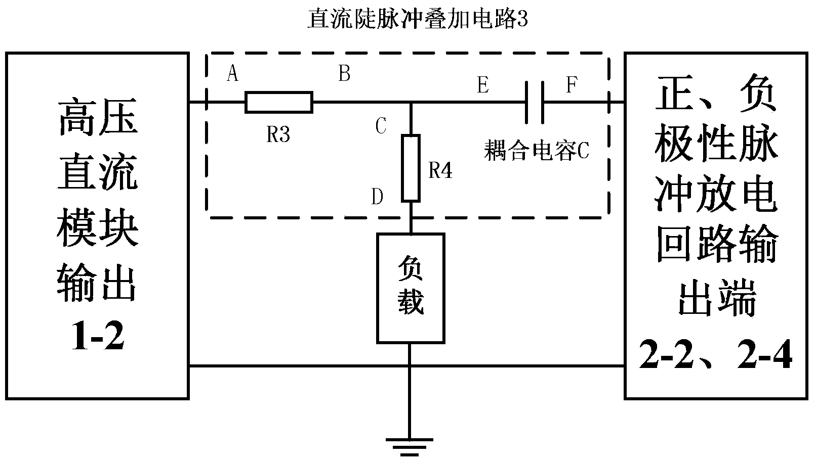 IGBT (insulated gate bipolar transistor) series connection based high-voltage pulse superposition direct-current electric field generator