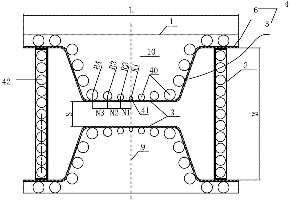 H-shaped combined crystallizer