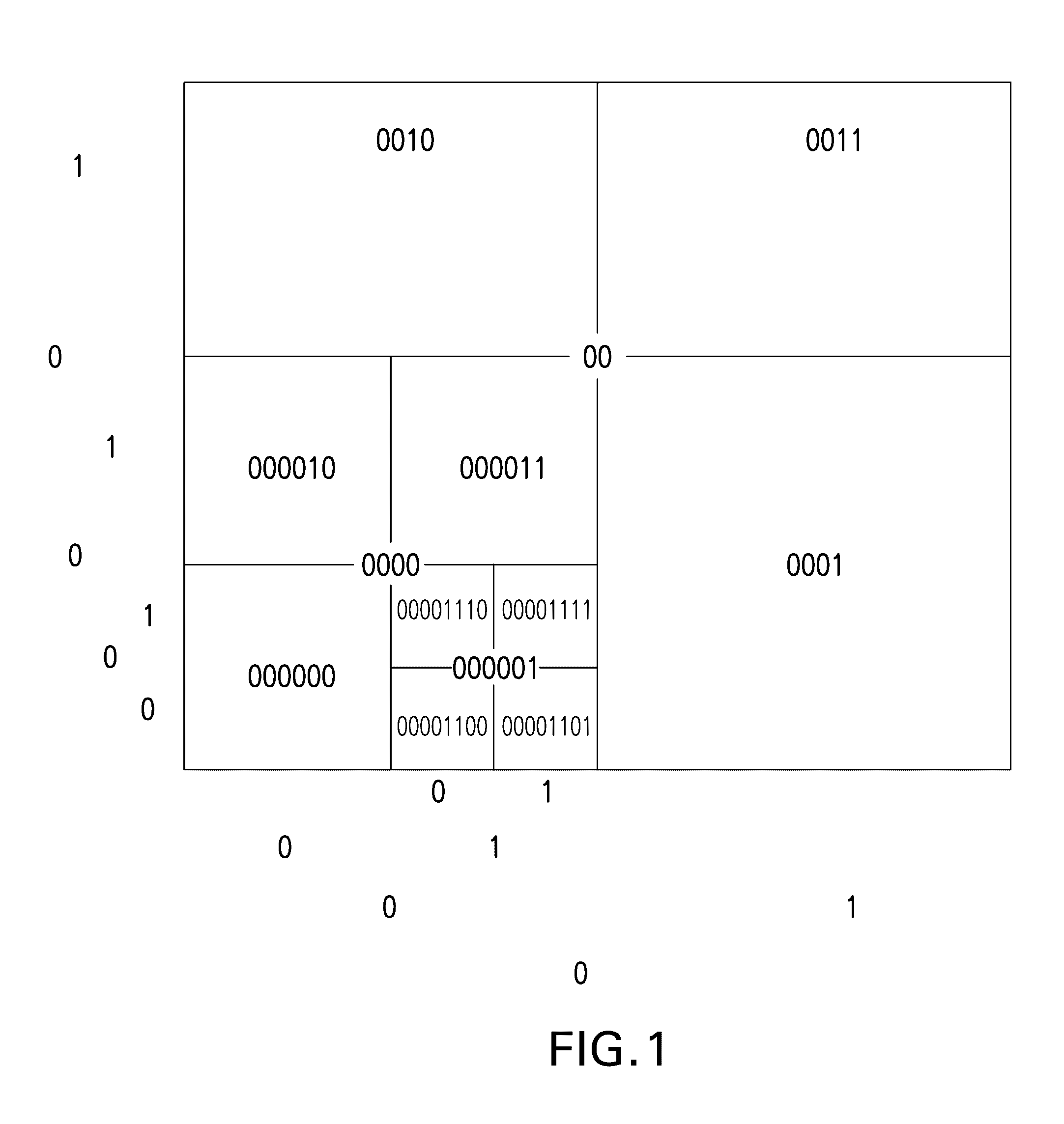 Parallel querying of adjustable resolution geospatial database