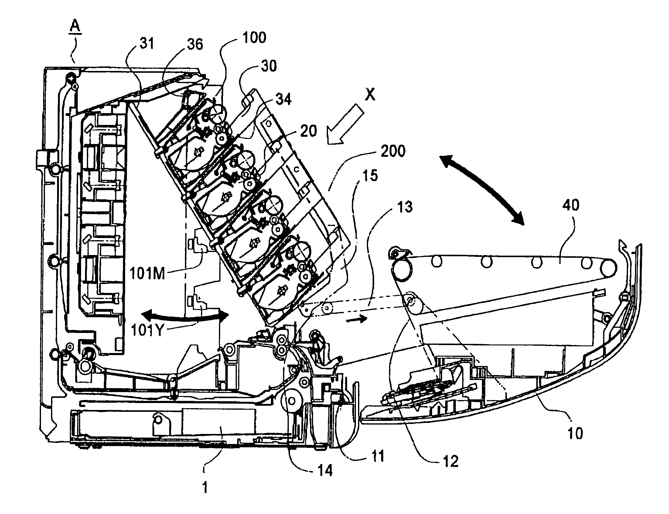 Process cartridge, mounting mechanism therefor and electrophotographic image forming apparatus