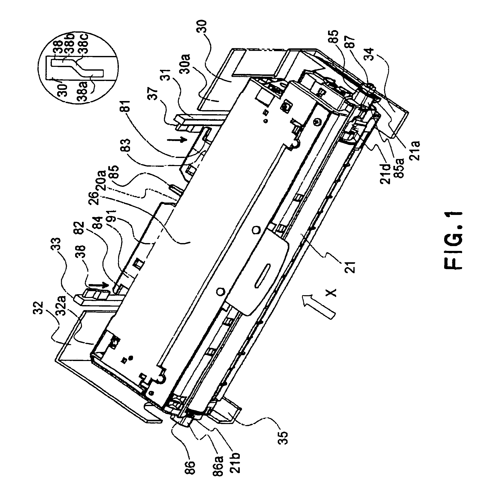 Process cartridge, mounting mechanism therefor and electrophotographic image forming apparatus